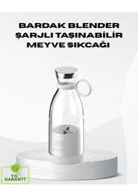 Resim Diğer Usb Şarjlı Kablosuz Blender Taşınabilir, Kompakt Ve Çevre Dostu Meyve Sıkıcı 