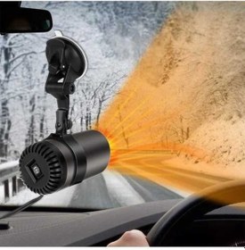 Resim Besthome1 Kış-yaz Isıtıcı+buz Çözücü, 12v Taşınabilir Defroster+sis Giderici 