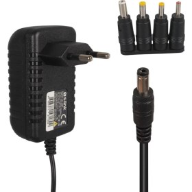 Resim AyrStore SL-126C 12V 1A 1.2m 4 Uçlu Modem Adaptör 