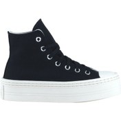Resim Converse Chuck Taylor All Star Modern Lift Kadın Siyah Spor Ayakkabı A06141c.001 Siyah 