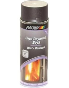 Resim Motip Isıya Dayanıklı Sprey Boya Mat Gri 400 Ml - 600 C 
