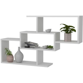 Resim NEWLİNE New Duvar Rafı - Kitaplık D4-5 