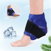 Resim 1 adet Ayak Bileği Buz Paketi, Yeniden Kullanılabilir Ayak Soğutma Paketi, Sıcak ve Soğuk Paket, Dizler, Dirsekler, Ayaklar, Ayaklar için Uygun, Günlük Egzersizten Sonra Diz Rahatlaması ve Rahatlatma İçin Uygun, Esnek ve Ayarlanabilir, Ayak Bakımı Aracı Aksesuarları, Çoklu Renkler Mevcut, Pil Gerektirmez 