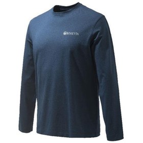 Resim Beretta Team Ls Blue T-shirt Lacivert Large 