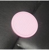Resim Neevoyu Pembe Silikon Bardak Altlığı, Anti Kayma Isı Yalıtımı, Araç Ve Ev Kullanıma Uygun, Dayanıklı Yumuşak Materyal 
