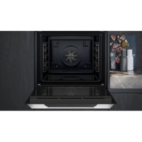 Resim Siemens HU717ABN0T Gri Ankastre Fırın 