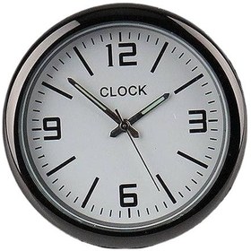 Resim Uıowoo Araç İçi Gösterge Saati - Yüksek Hassasiyetli Quartz Dijital Led Dekorasyon - Kolay Kurulum Genel Beyaz 