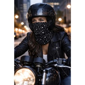 Resim Colizon Unisex Motosiklet Maskesi Bandana - Uv Korumalı Termal Outdoor Boyunluk-Buff 
