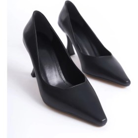 Resim Cordelia Kadın Mat Siyah Stiletto 