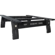 Resim Pikap Market Mitsubishi L200 Uyumlu Ledli Çadır Taşıyıcı Rollbar 