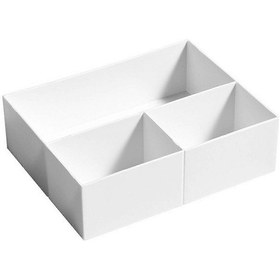 Resim Ganzhoushop Masaüstü Depolama Düzenleyici Ve Aksesuar Tutucu Ofis Aksesuarları Kutusu, Ev Ofis Sanat Malzemeleri Depolama Kutusu Kutusu Üçlü 