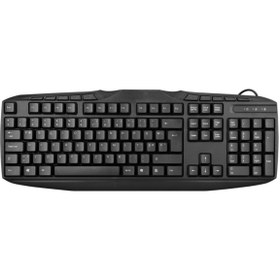 Resim Everest Kb-250u Siyah F Usb Multimedya 113 Tuşlu Kablolu Klavye 