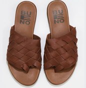 Resim Bueno Shoes Taba Deri Kadın Parmak Arası Terlik 01wq0501 