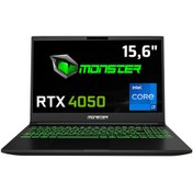 Resim MONSTER Abra A5 V20.7.4 Intel Core I7 13620h 16gb Ram 1tb Ssd Rtx 4050 Freedos 15,6" Fhd 165 Hz 