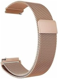 Resim Gpack Amazfit Balance ile Uyumlu Hasır Metal Örgülü Ayarlanabilir Kordon, Bronz 