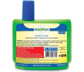 Resim Rulopak Nano Wc Dispenseri Kartuşu Greyfurt 