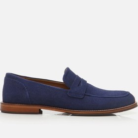 Resim LACİVERT-NAVY, , Hakiki Deri Lacivert Erkek Loafer x Danilo Zanna 