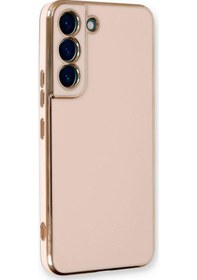 Resim Microsonic Samsung Uyumlu Galaxy S21 Fe Kilif Olive Plated Pembe 557081100 
