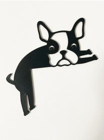 Resim moistrid 2li Puppy Köpek Priz Süsü Dekoratif Priz Çerçeve Süsü Plastik Yapışkan Bantlı Dekoratif Şık 