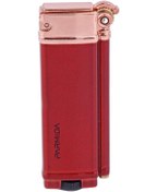 Resim Parmida Tek Torch Pürmüz Kırmızı Puro Çakmağı 