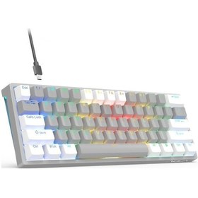Resim Aula F3261 Type-C Kablolu Rgb Mekanik Klavye 