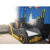 Resim Puf Bebe 90X190 Mdf Arabalı Çocuk Yatağı (Yatak Dahildir) 