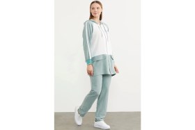 Resim Sementa 76318 Fermuarlı Tunik Krep Takım 