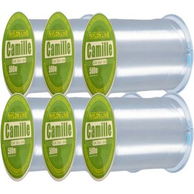 Resim 500m Şeffaf Florokarbon Kaplı Balıkçılık Hattı, 5.1 KG ile 21.0 KG Görünmez Hattı, Güçlü Şok Emme, Tuzlu ve Tatlı Su İçin Uygun 