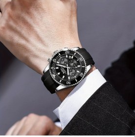 Resim Erkek Kol Saati Analog Siyah 