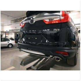 Resim Honda Cr-V Uyumlu 2018-2021 Arka Tampon Koruması 