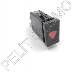 Resim PELİTOTOMOTİV Passat (1997 – 2005) Dörtlü Flaşör Düğmesi 3B0953235D 