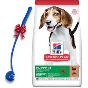 Resim Hills Puppy Kuzulu Yavru Köpek Maması 14 Kg + Top Fırlatıcı Oyuncak 