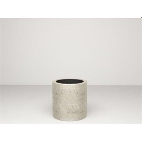 Resim Nuano Consept Silindir Serisi Yuvarlak Saksı Bej 40x80 