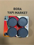 Resim Cosmiq MOBİLYA YÜKSELTİCİ AYARLI YÜKSELTİCİ AYAK KOLTUK BEYAZ EŞYA MOBİLYALAR İÇİN 