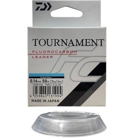 Resim Daiwa Tournament Fc 0.16mm 50m Fluorocarbon Misina 
