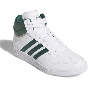 Resim Adidas Hoops 4.0 Mid Erkek Günlük Ayakkabı Jq9998 Beyaz Beyaz 