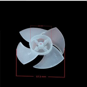 Resim Fakir Frida Saç Kurutma Makinesi Uyumlu Pervanesi 4 Kanat 