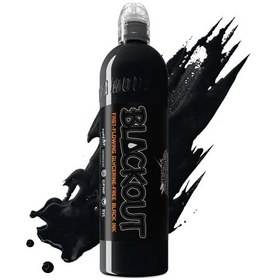 Resim Siyah Dövme Boyası World Famous Ink Çizgi Gölge Dolum Boyası 8oz - 240ml 
