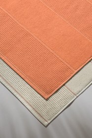 Resim Carmine Bathmat Desert - 2 Adet 50x75 cm Ayak Havlusu - Kiremit - Bej 