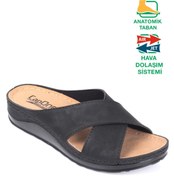 Resim Capone Outfitters Ivory 107001 Kadın Çapraz Bant Konfor Anatomic Terlik 