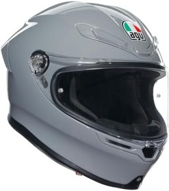 Resim AGV K6 S Motosiklet Kaskı Kapalı Kask Mono Nargo Grey XL 