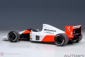 Resim 1:18 Autoart 1991 Mclaren HONDA MP46 1991 #2 