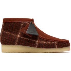 Resim Clarks Kızıl Kahve Erkek Bot Wallabee Boot 