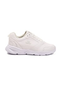 Resim Slazenger Beyaz Hafif Esnek Bağcıklı Cilt Spor Ayakkabı Epic G Beyaz | Unisex 