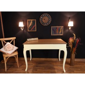 Resim Wooding 100 cm Masif Yemek Masası 