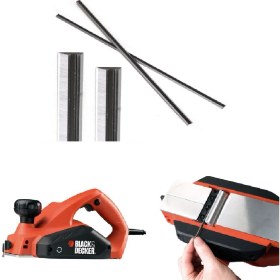 Resim Kafenn Black&decker KW712 Uyumlu Planya Bıçağı 2 Parça 