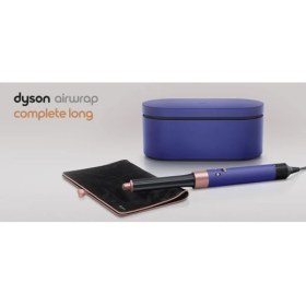 Resim NIXCON Airwrap Complete Long Saç Şekillendirici (Dyson Airwrap ) Vinca Blue Rose + Çanta 