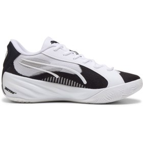 Resim Puma All-Pro NITRO Team Erkek Beyaz Basketbol Ayakkabısı 37908106 