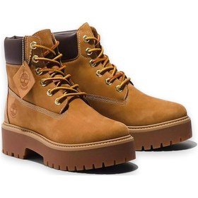 Resim Timberland Tb1a5rjd Stone Street 6 Inch Lace Up Waterproof Tarçın Kadın Bot Tarçın 
