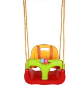 Resim Saban Çocuk Salıncağı Demonte Kırmızı 